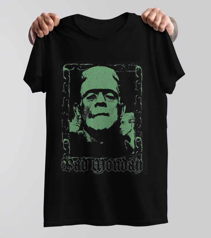 Bad Monday Stein Frankenstein's Monster T-Shirt