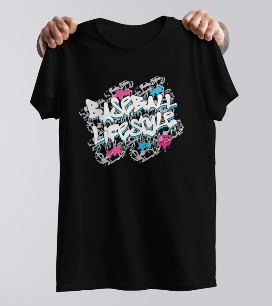 Baseball Lifestyle 101 Youth Tag Graffiti T-Shirt