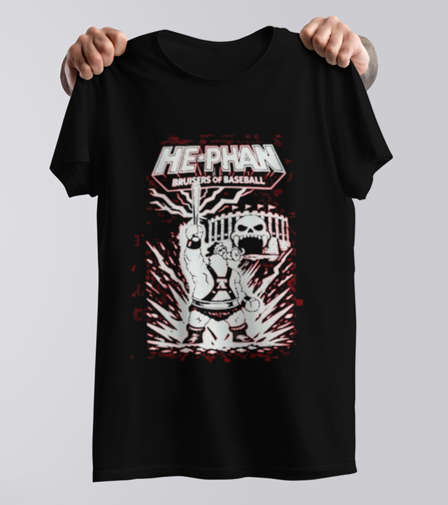 He Phan And The Bruisers Of Baseball T-Shirt