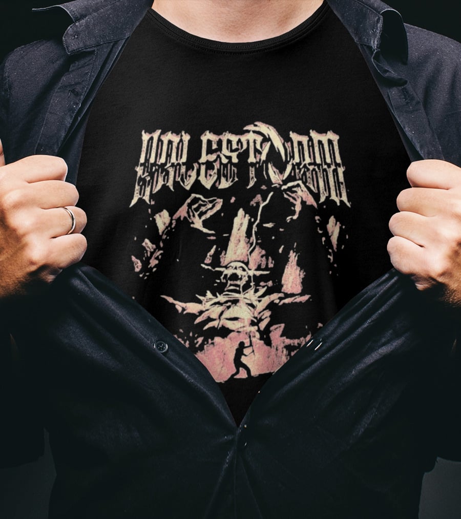 Halestorm Kings Road Demon Skeleton T-Shirt