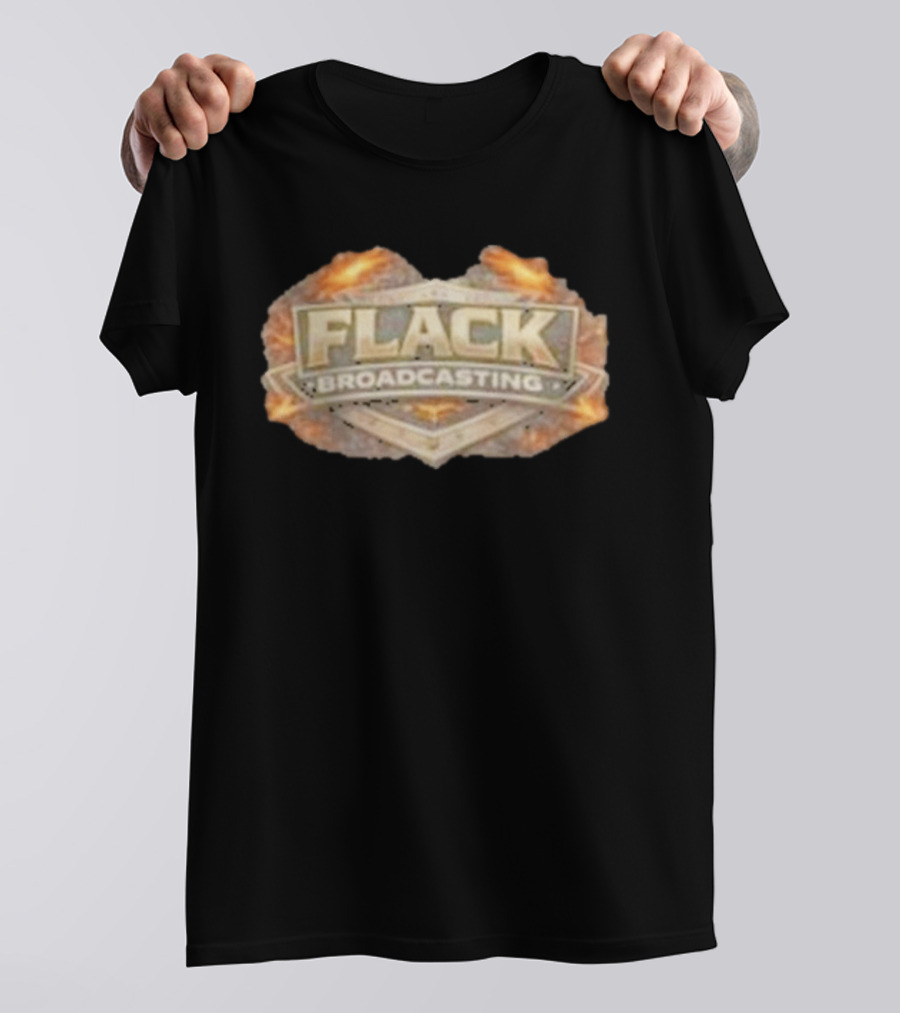 North Country Flack Broadcasting Fire T-Shirt