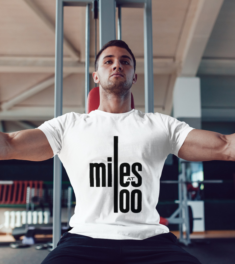 Miles Davis Miles At 100 Black T-Shirt