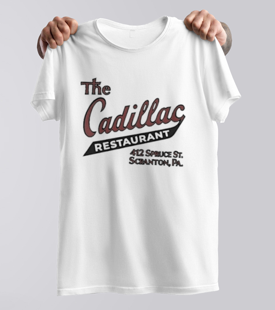 The Cadillac Restaurant 408 Spruce St Scranton PA T-Shirt