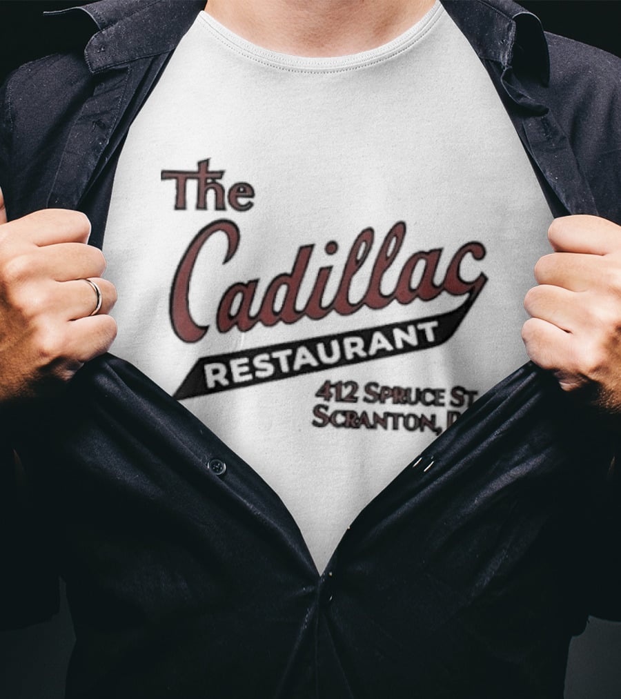 The Cadillac Restaurant 408 Spruce St Scranton PA T-Shirt