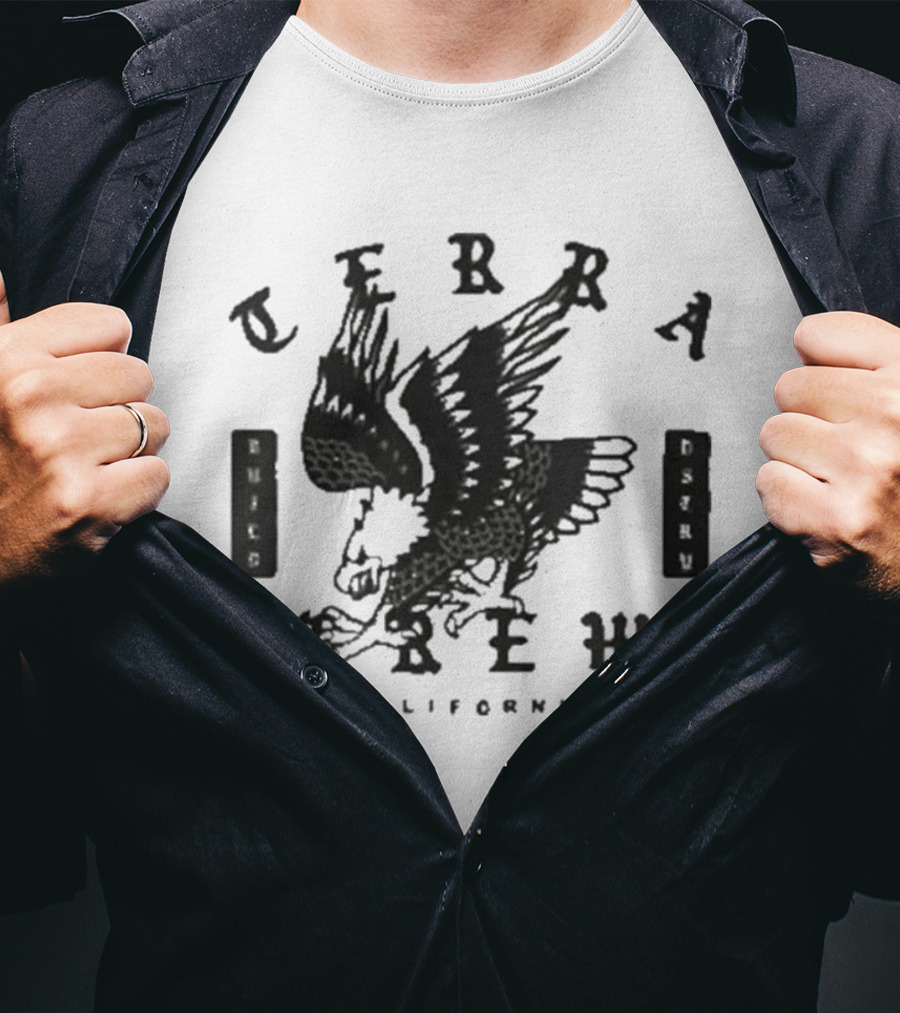 Terra Crew Eagle California Tan T-Shirt
