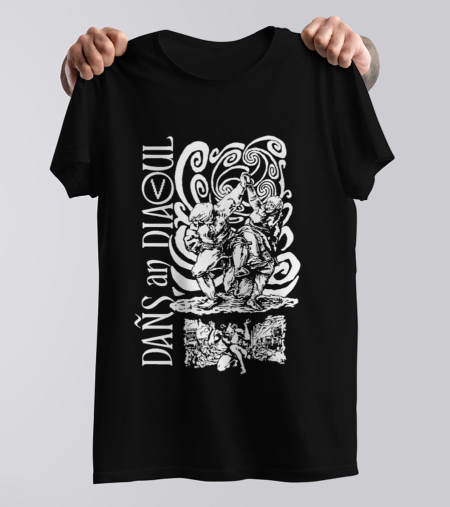 Dans An Diaoul 2026 Spiraling Figures Celtic Dance T-Shirt