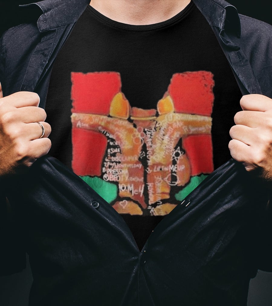 Jill Scott Golden Back Cover Art Twtmc Album T-Shirt