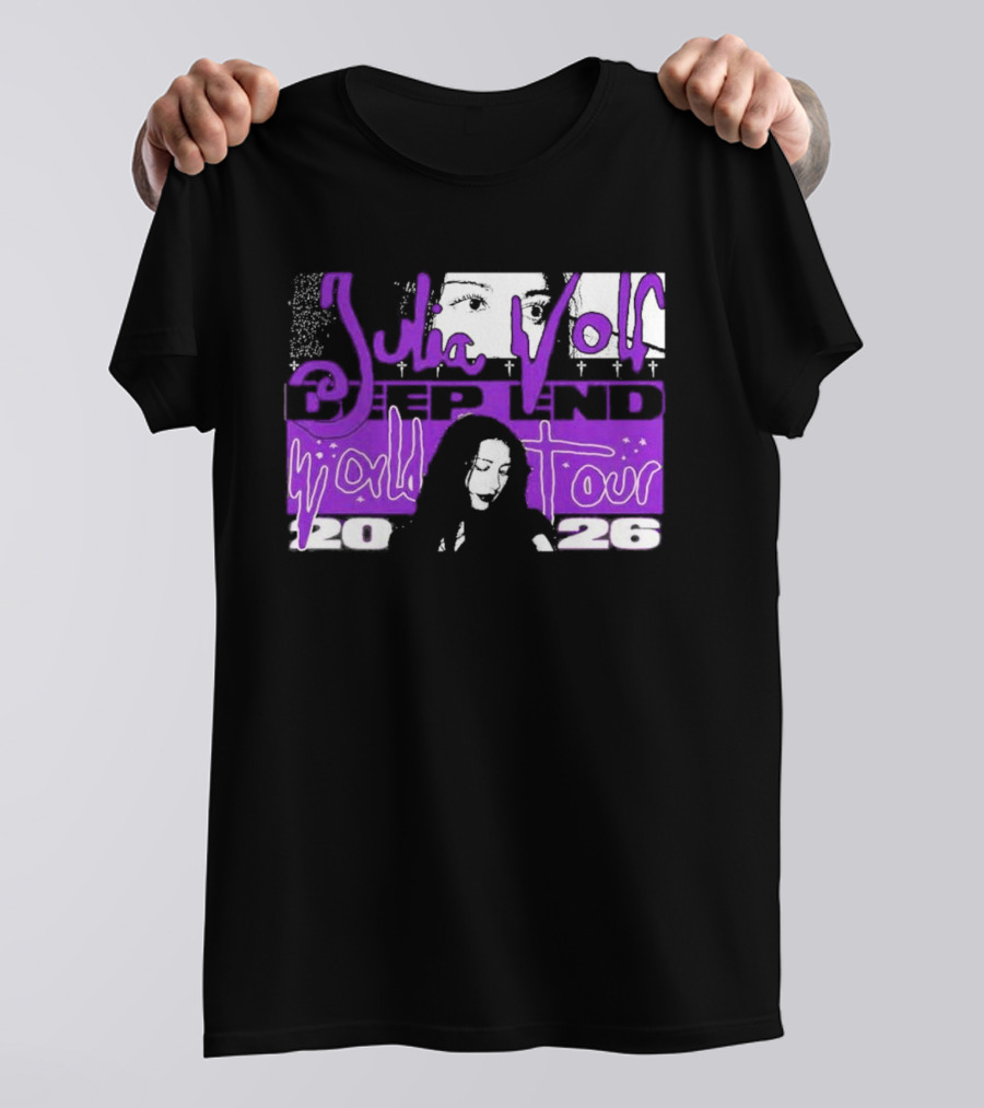 Julia Wolf 2026 The Deep End World Tour Dates T-Shirt