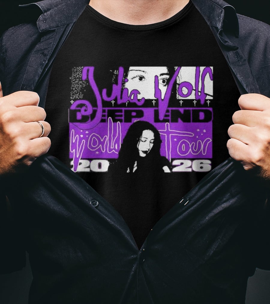 Julia Wolf 2026 The Deep End World Tour Dates T-Shirt
