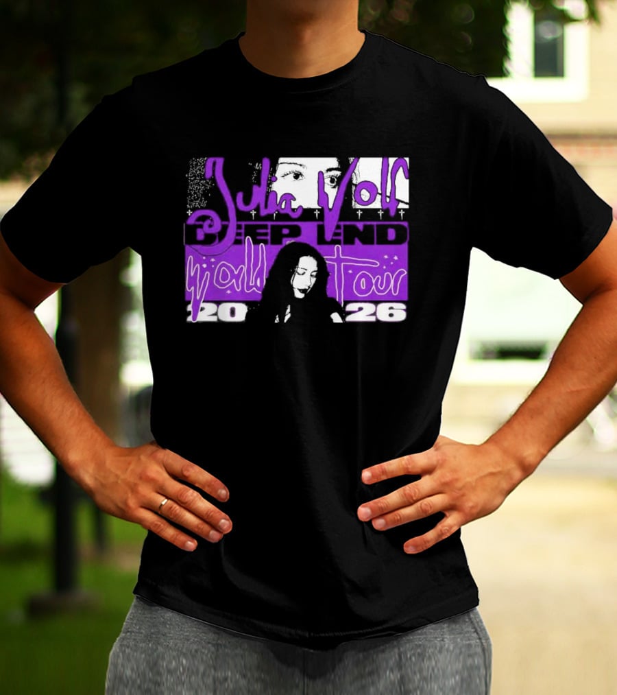 Julia Wolf 2026 The Deep End World Tour Dates T-Shirt