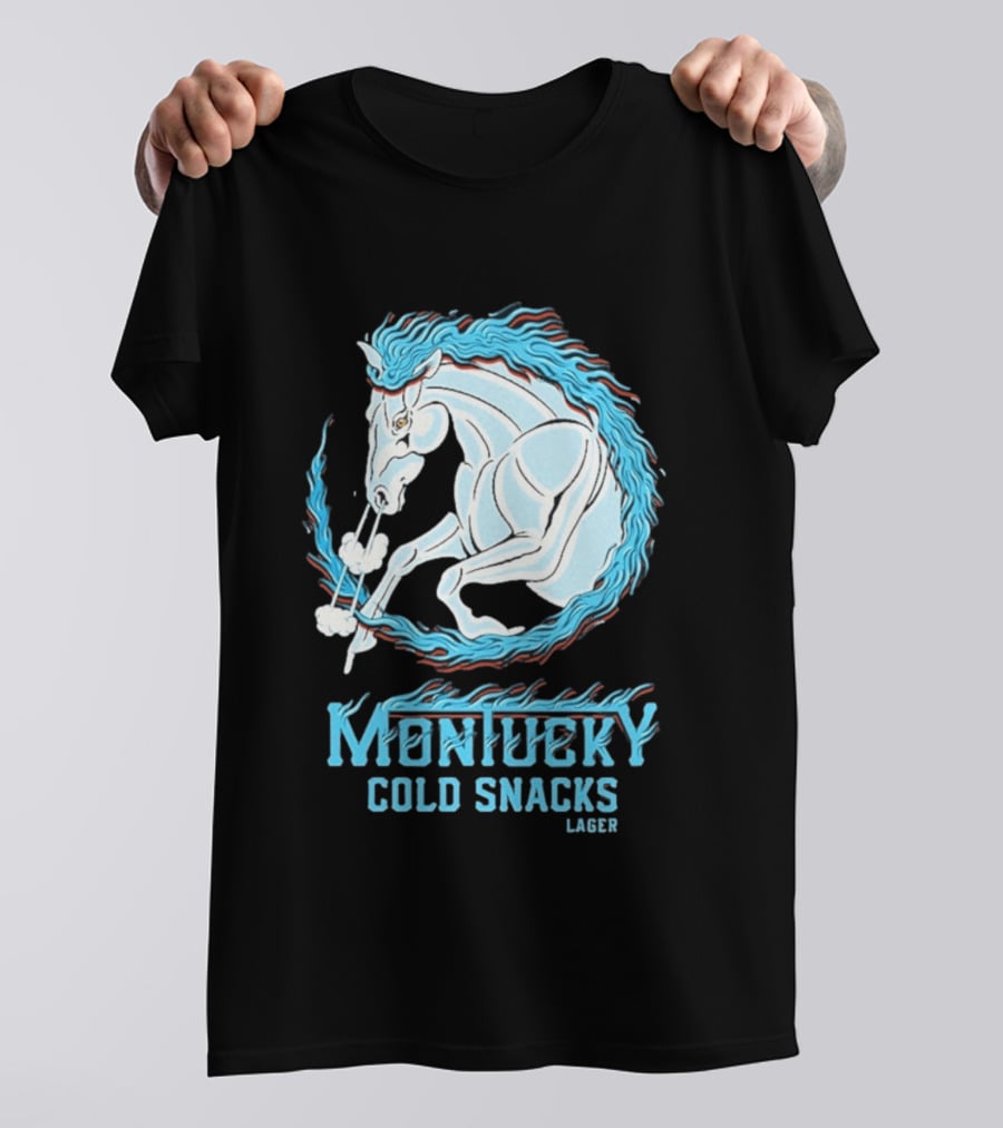Montucky Cold Snacks Lager Year Of The Horse T-Shirt