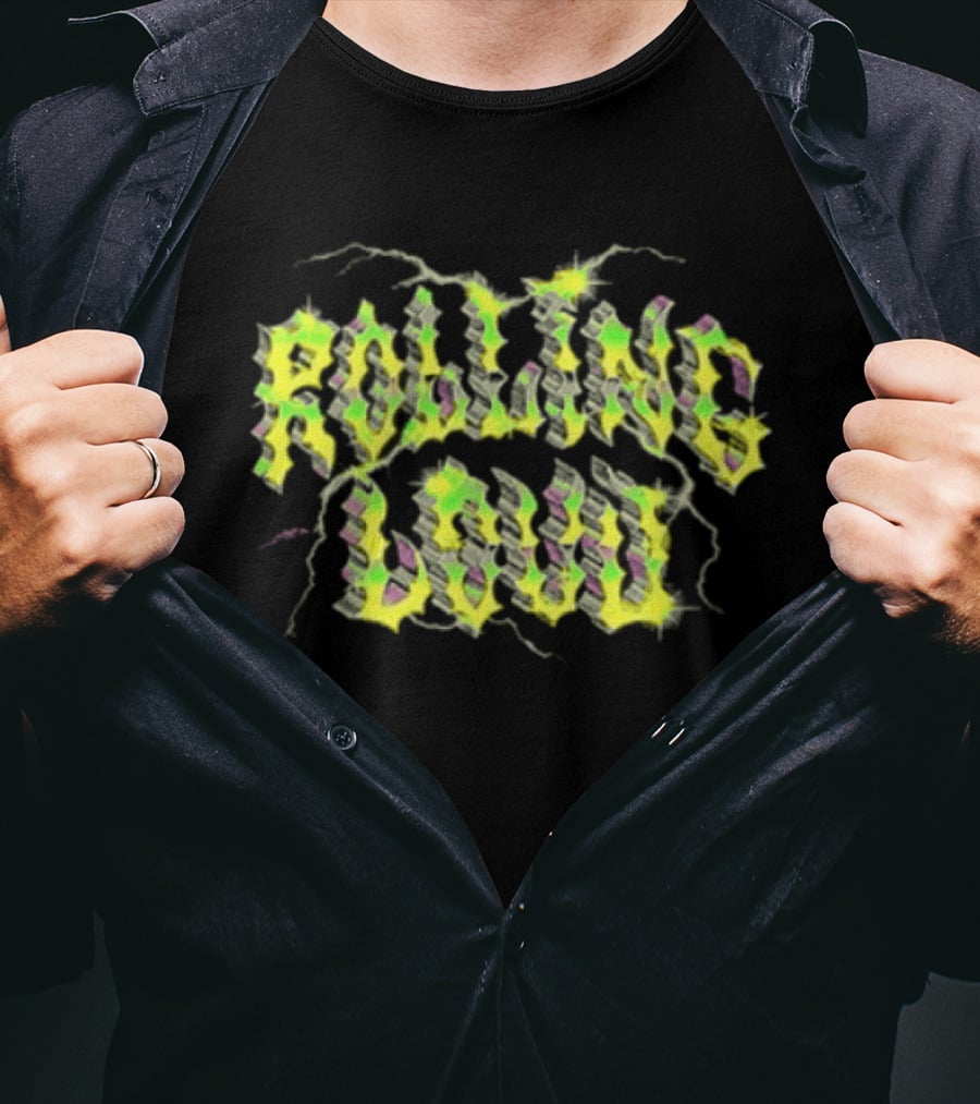Rolling Loud 2026 Exclusive Lineup Lightning Neon T-Shirt