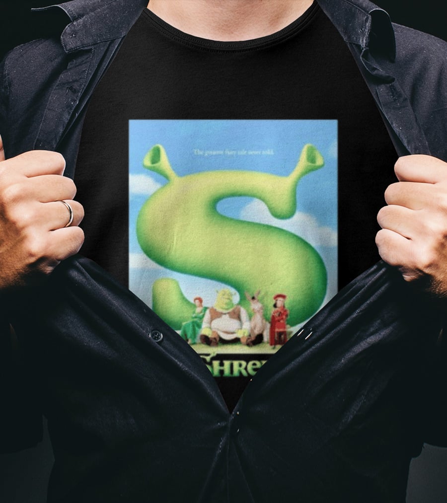 Shrek The Greatest Fairy Tale Never Told Movie Characters T-Shirt