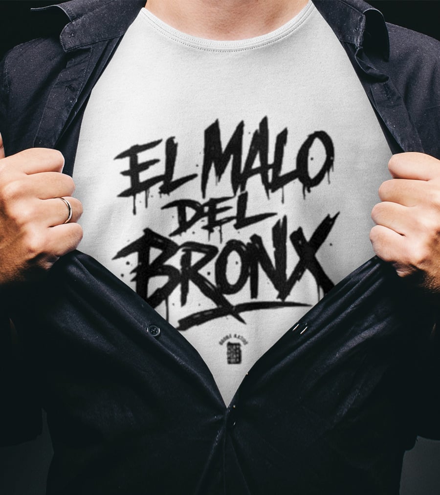 El Malo Del Bronx Essential Heavyweight Cotton T-Shirt