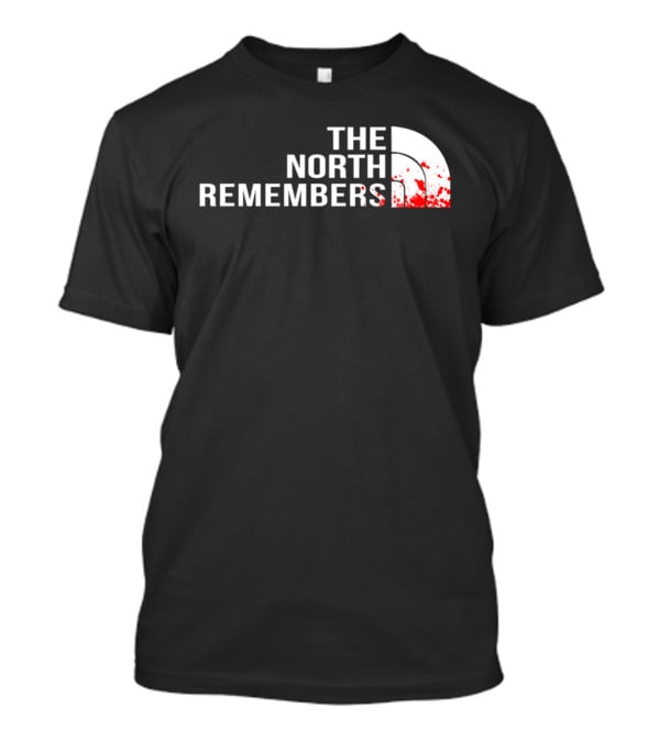The North Remembers GOT Blood Splatter T-Shirt