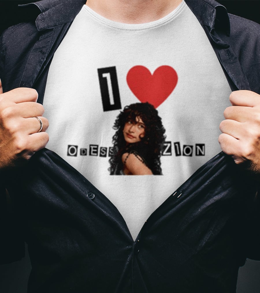 I Love Odessa A'Zion Heart T-Shirt