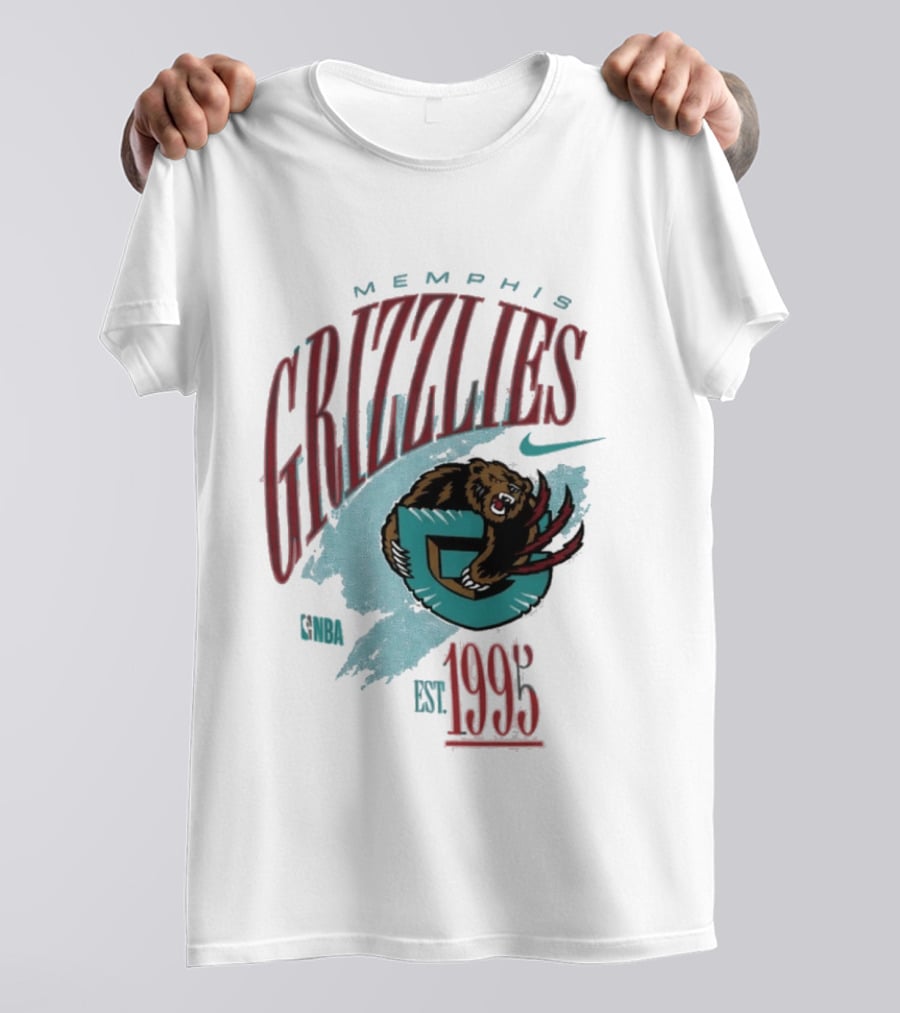 Memphis Grizzlies Est. 1995 NBA T-Shirt