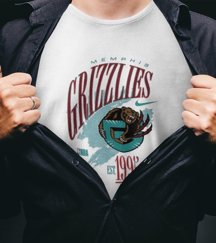 Memphis Grizzlies Est. 1995 NBA T-Shirt