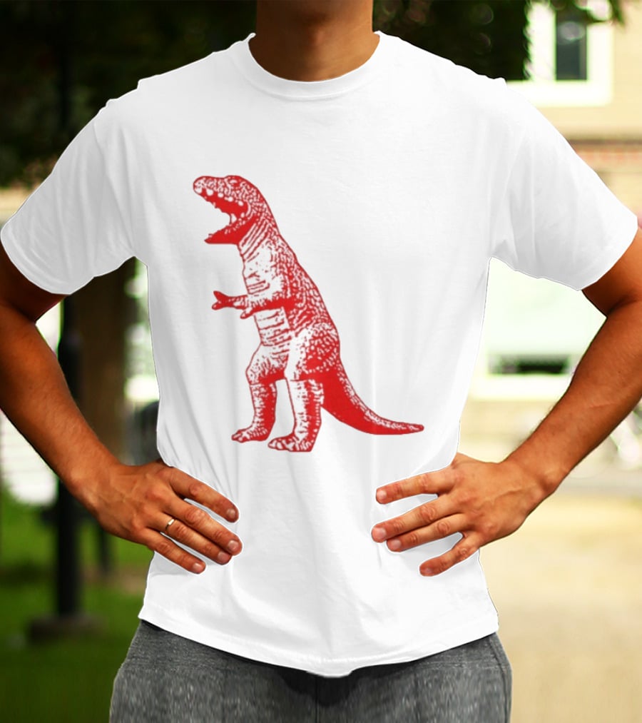 Red Rex Dinosaur Sheldon Cooper Bazinga T-Shirt