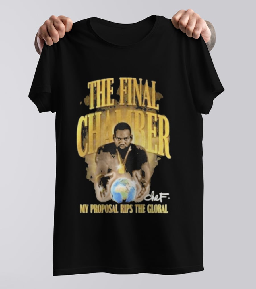 Raekwon The Final Chamber My Proposal Rips The Global Chef T-Shirt