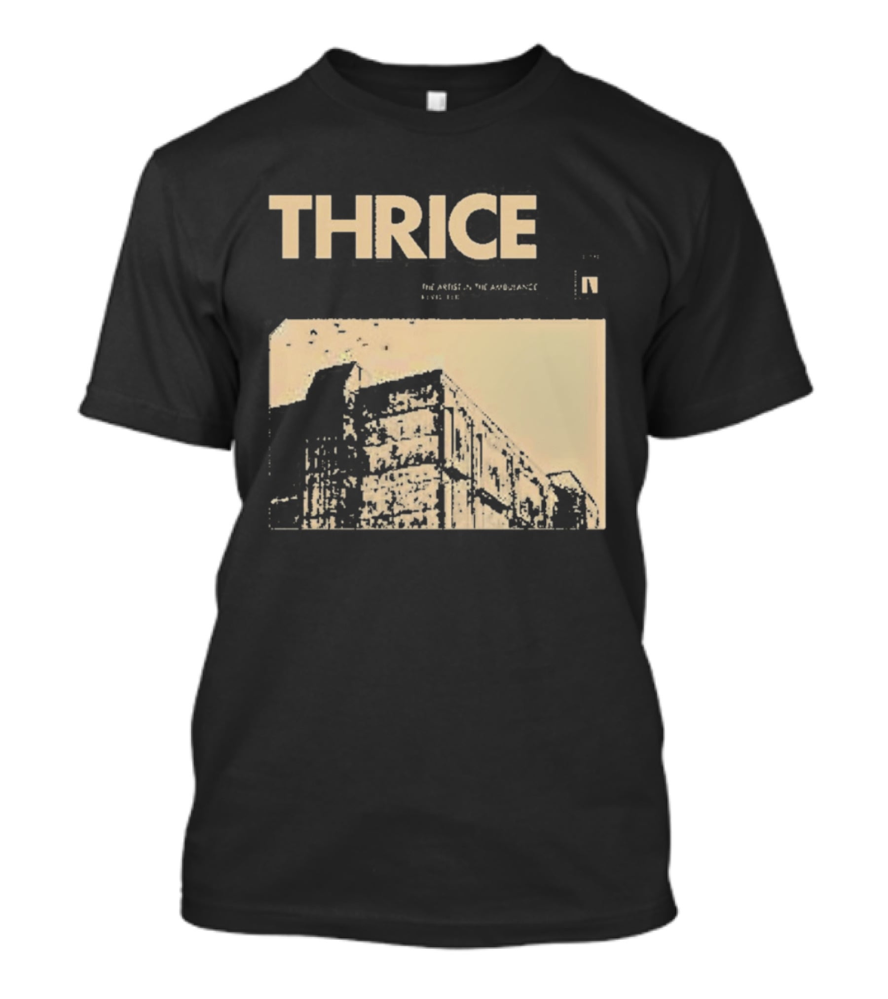 Thrice The Artist In The Ambulance Album Cover Art Building T-Shirt