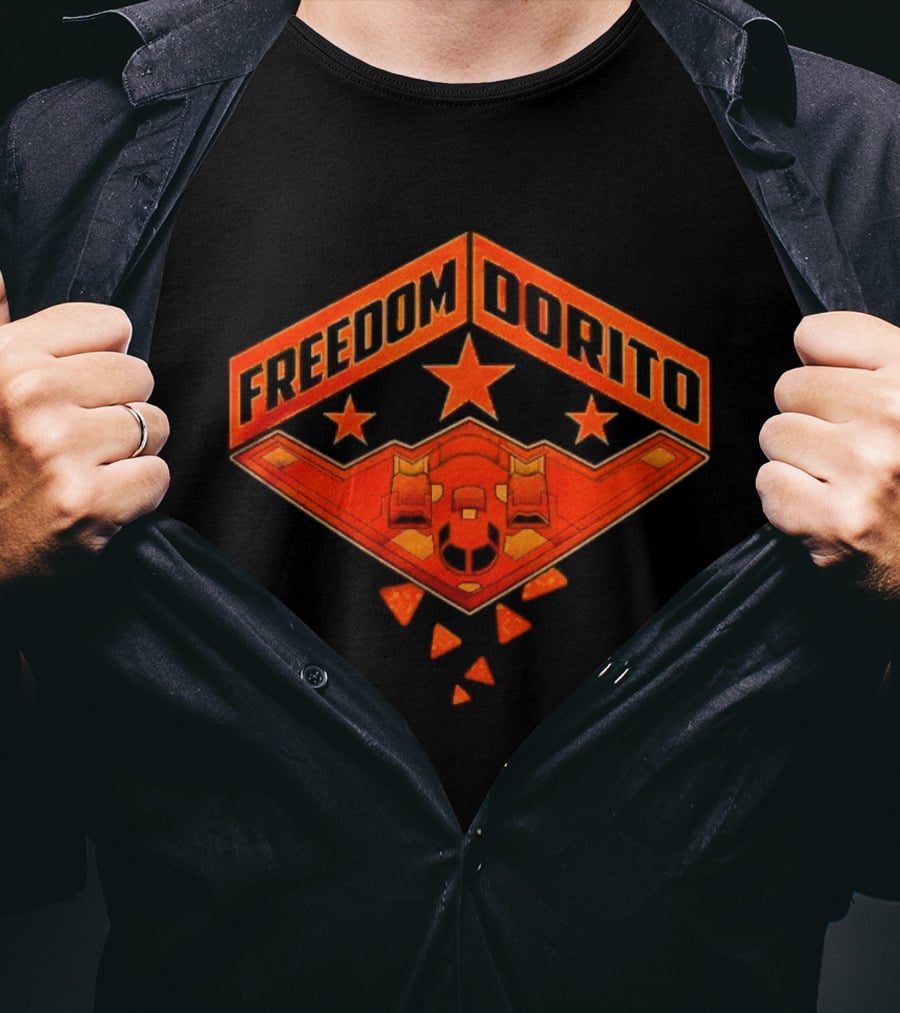 Freedom Dorito Stars Most Popular Ships From USA T-Shirt