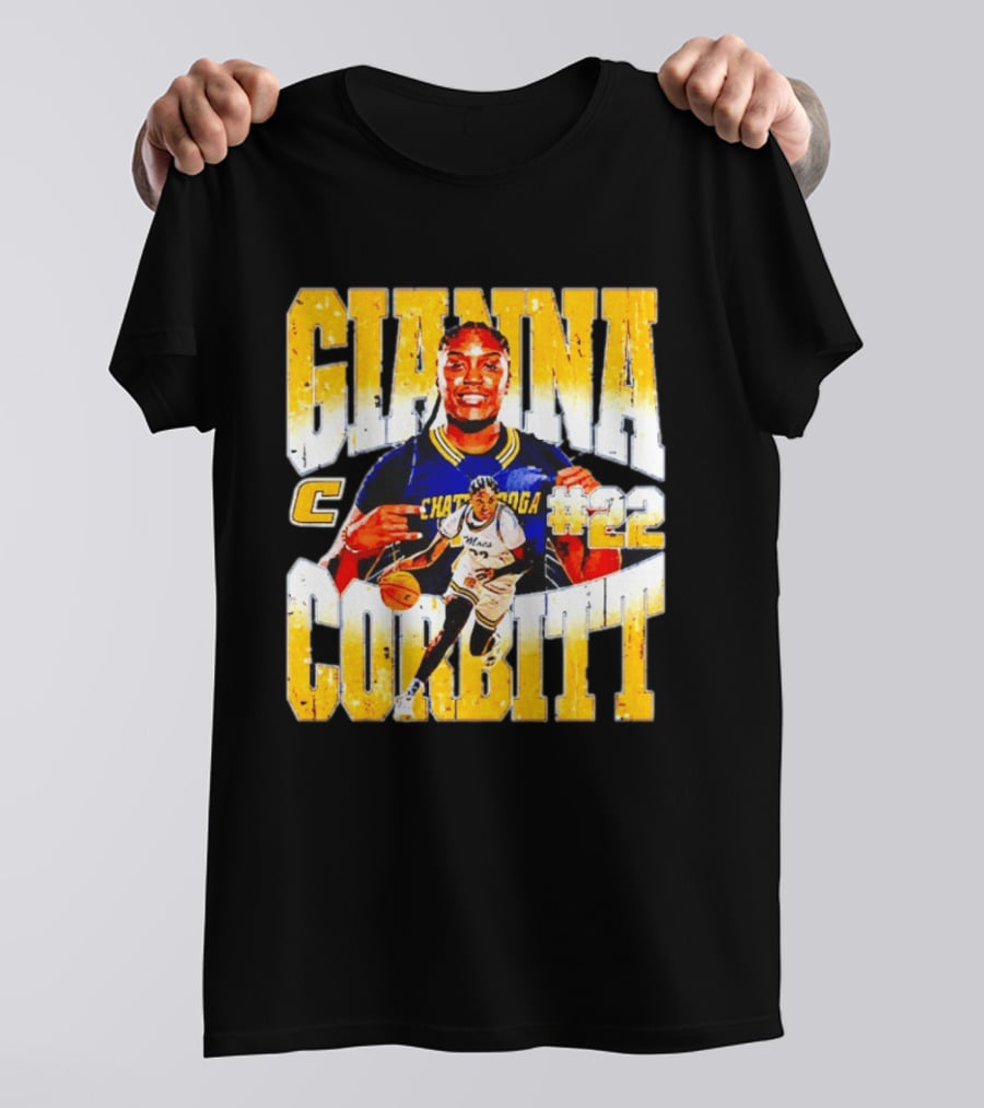 Gianna Corbitt Chattanooga Mocs #22 Basketball T-Shirt