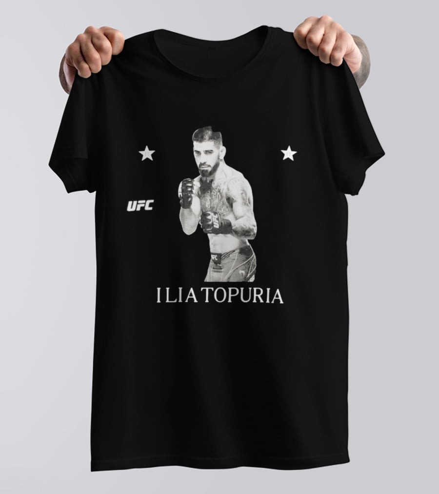 Wacko Maria UFC Ilia Topuria MMA Fighter T-Shirt