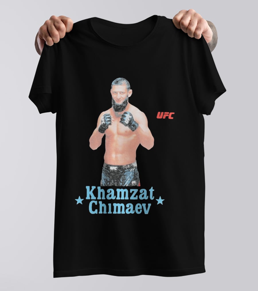 Khamzat Chimaev UFC Wacko Maria Collaboration T-Shirt