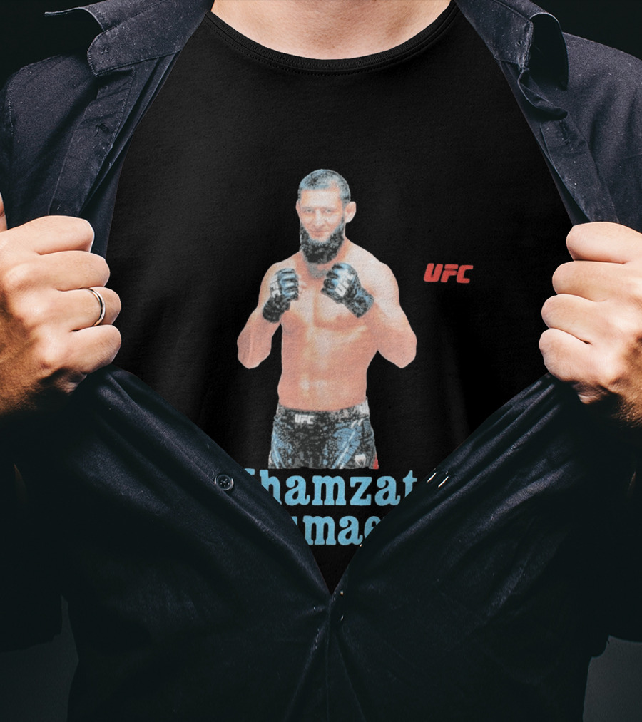 Khamzat Chimaev UFC Wacko Maria Collaboration T-Shirt
