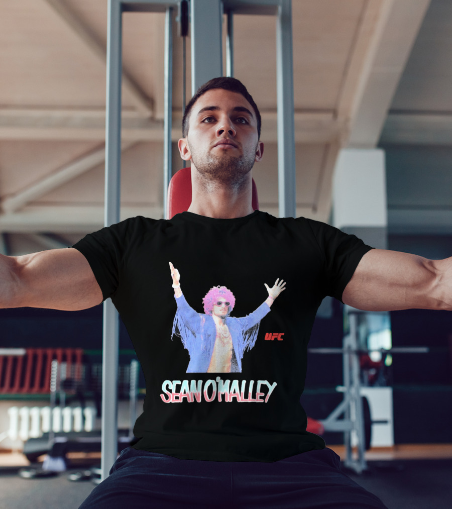 Wacko Maria UFC Sean O'Malley Pink Hair Fringe Jacket T-Shirt