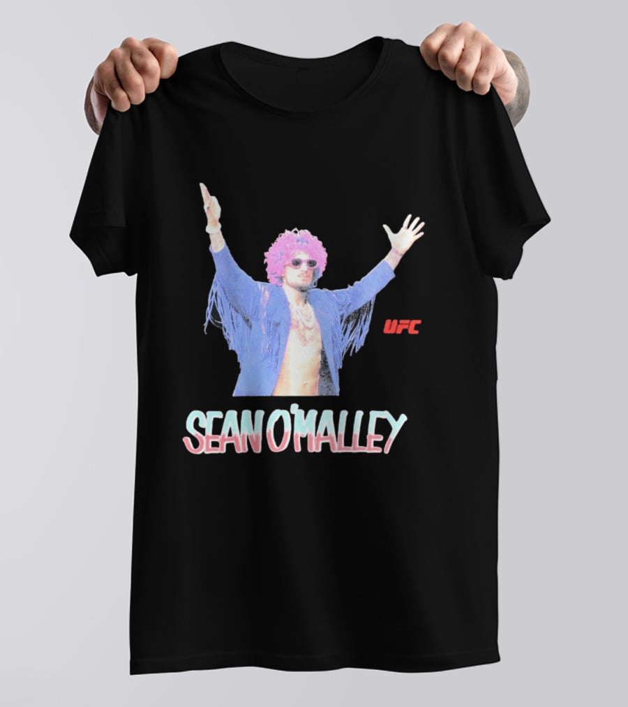 Wacko Maria UFC Sean O'Malley Pink Hair Fringe Jacket T-Shirt