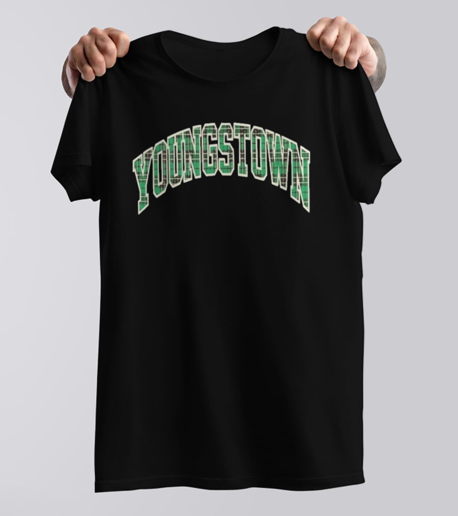 Youngstown Green Plaid T-Shirt