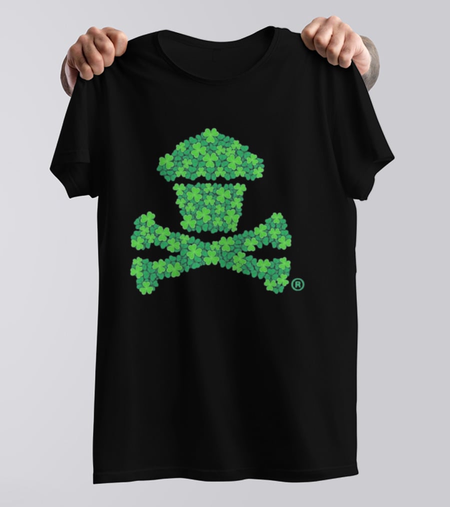 Johnny Cupcakes Clover Cupcake And Crossbones T-Shirt