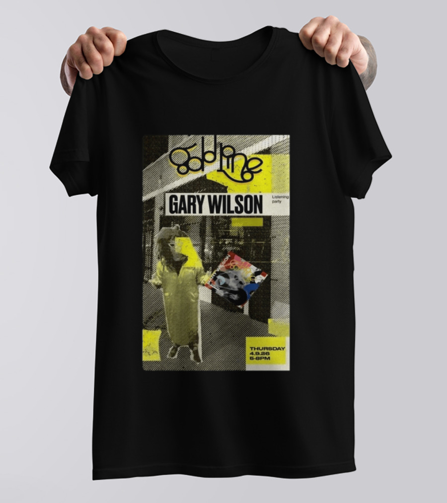 Gary Wilson Listening Party Goldline Los Angeles 4 9 26 T-Shirt