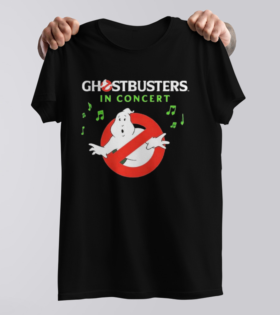 Ghostbusters In Concert 2026 North America Schedule Dates Iconic Music Event T-Shirt