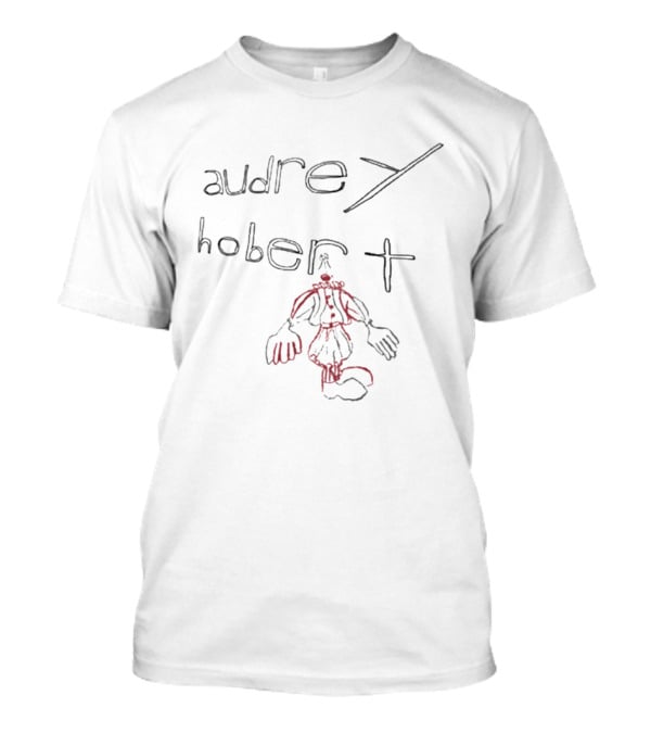 Audrey Hobert Clown Tour Sketch Style Text And Drawing T-Shirt
