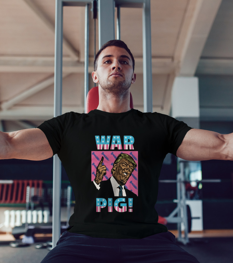 WAR PIG Patriotic Bombs T-Shirt