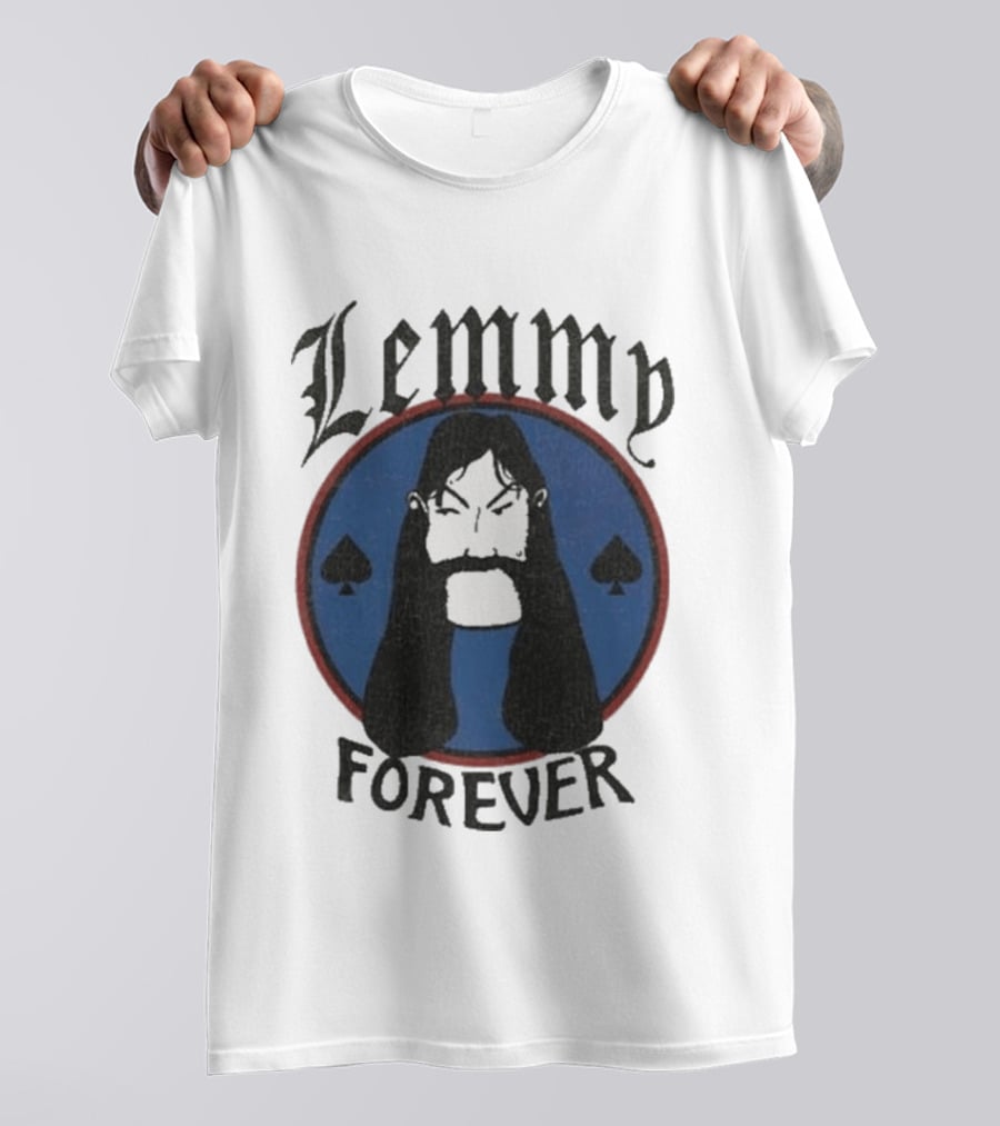 Lemmy Forever Motorhead Tribute Ace Of Spades T-Shirt