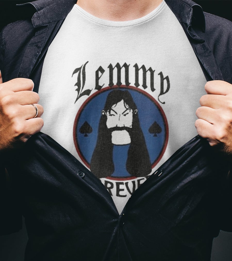 Lemmy Forever Motorhead Tribute Ace Of Spades T-Shirt