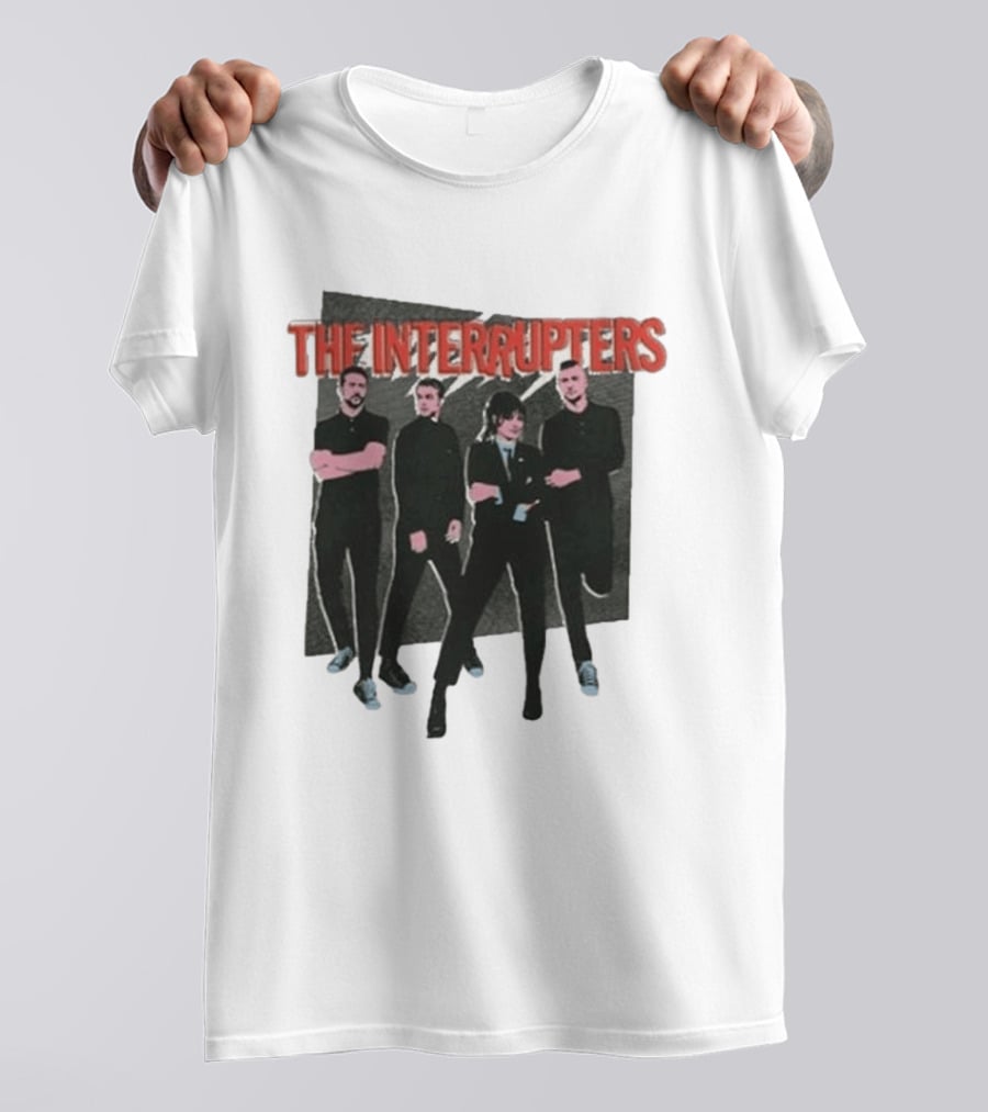 The Interrupters Band 2023 Spring Tour Color Pop Concert Series T-Shirt
