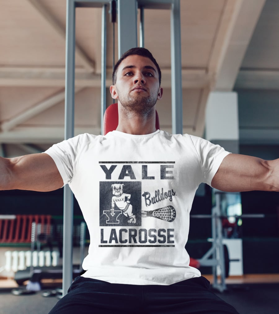 Yale Bulldogs Lacrosse Team Spirit Y T-Shirt