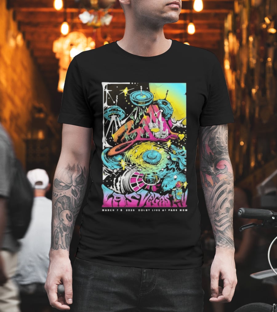 311 Band Live At Park MGM Las Vegas March 7 8 2026 Psychedelic T-Shirt