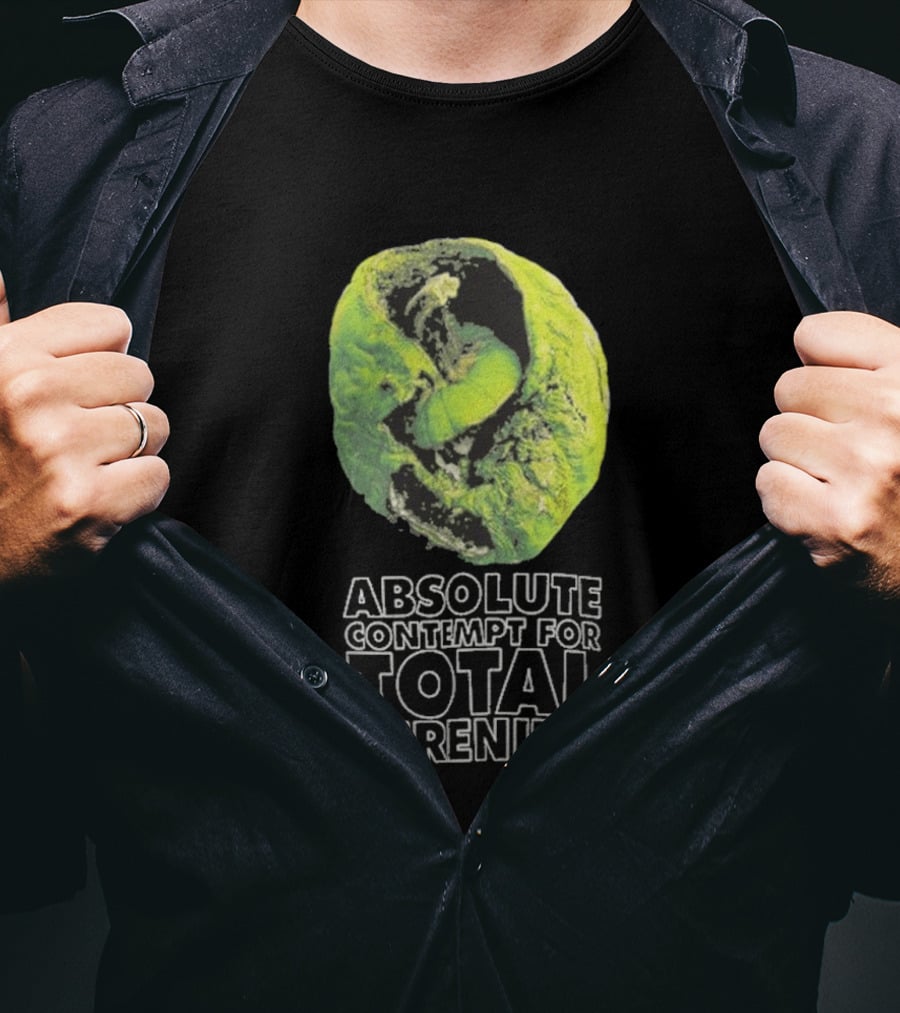 Absolute Contempt For Total Serenity Green Walnut T-Shirt