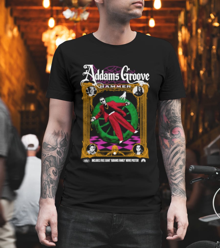 Addams Groove Hammer Includes Free Giant Addams Family Movie T-Shirt
