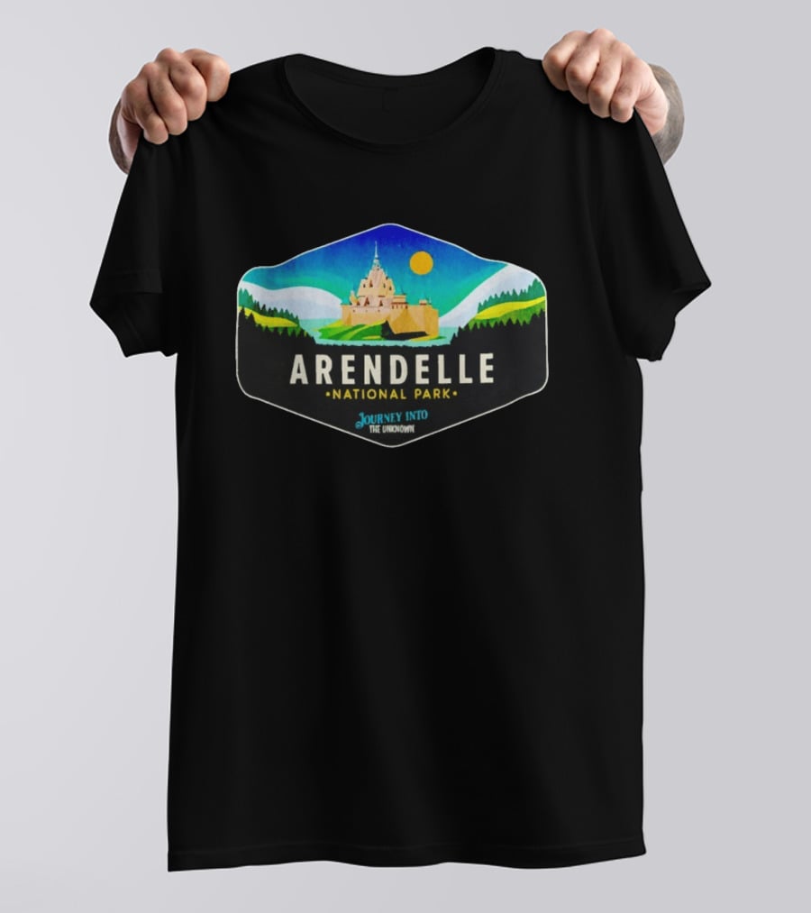 Arendelle National Park Journey Into The Unknown Castle Adventure T-Shirt
