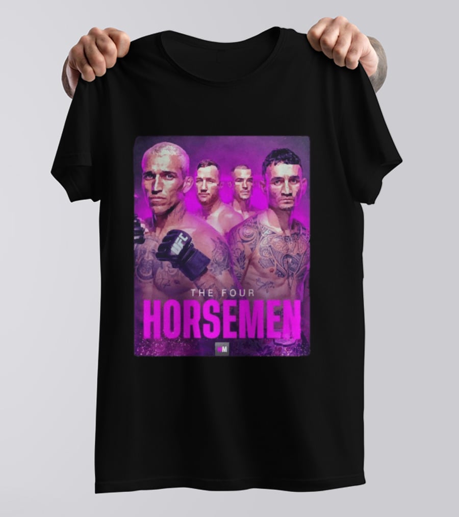 The Four Horsemen Oliveira Holloway Poirier Gaethje UFC Lightweight Champions T-Shirt
