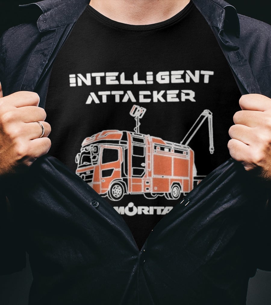 INTELLIGENT ATTACKER MORITA Fire Truck T-Shirt