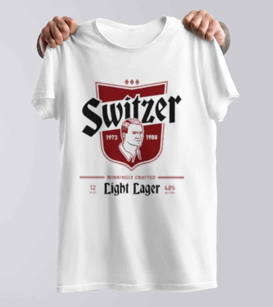 Switzer Light Lager Winningly Crafted Lager 4% T-Shirt