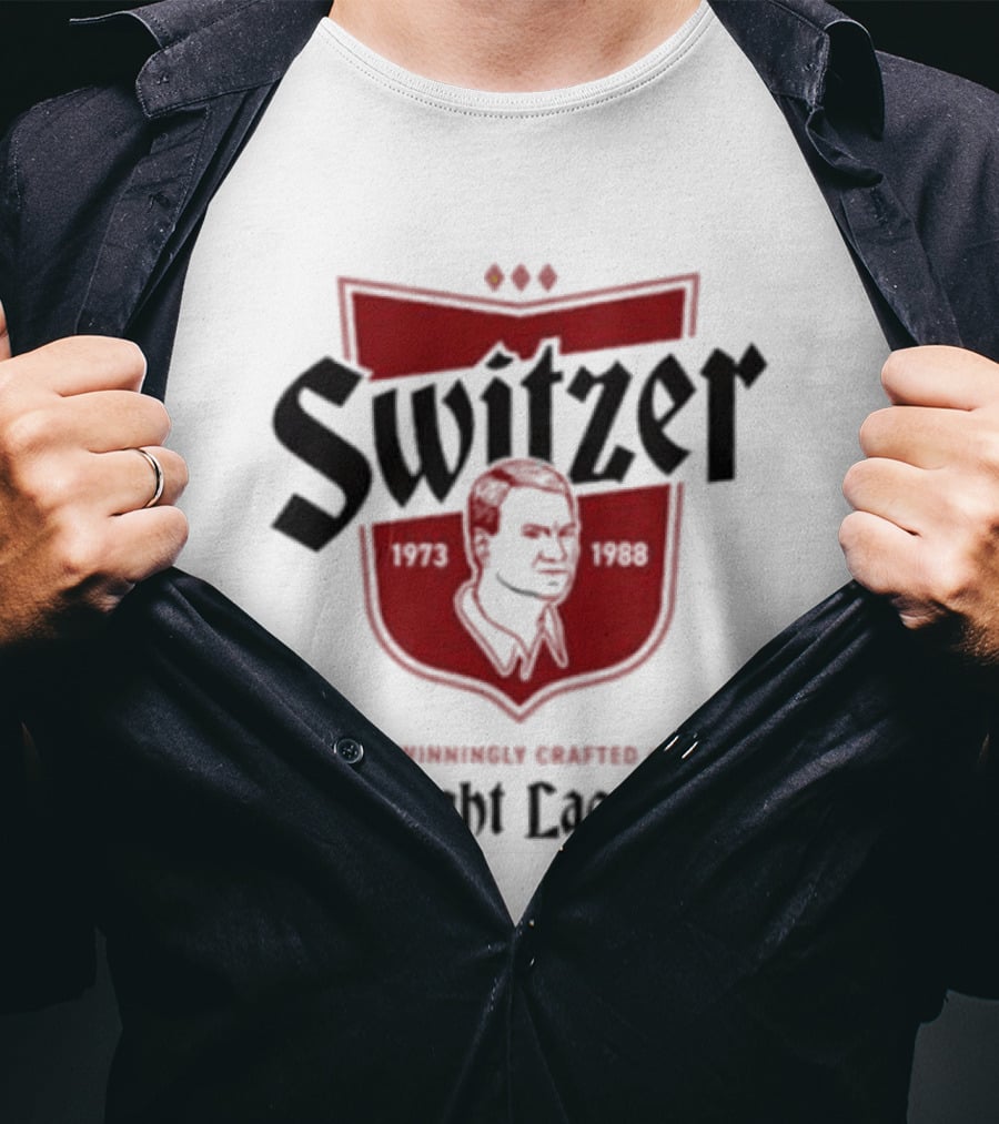 Switzer Light Lager Winningly Crafted Lager 4% T-Shirt